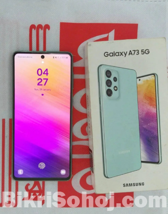 Samsung Galaxy A73 5G, Full Fresh, Box & Docs, 27.5K